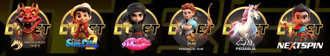 Online slot games available at CTBET Casino